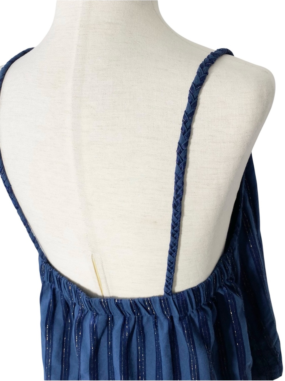 NWT RAMY BROOK Striped Sparkly Tank Top - Picture 5 of 7